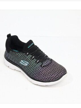 Skechers Wide Fit Sneakers 6.5 Women Walking Shoes Summits colorful